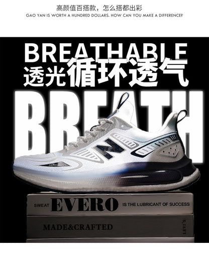 Sports Shoes for Men Mesh Breathable Comfortable Outdoor Sports Trendy Lace-up Sneakers 2025 New Casual Running Shoes for Man