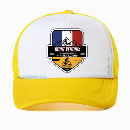Col du Tourmalet Cycling Ive Done It Baseball Cap men mesh Breathable Snapback hats Outdoor Sports hats Bones
