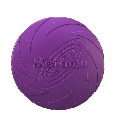 OUZEY Brinquedos de Disco Voador Resistente à Mordida para Cães, Brinquedos Multifuncionais para Treinamento de Filhotes, Jogos Interativos ao Ar Livre, Produtos para Cães de Estimação