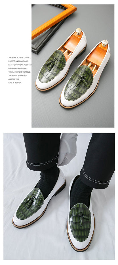 Big Size 47 Business Oxford Shoes Wedding Party Men Dress Shoes Breathable Leather Casual Men's Shoes British Style Loafers