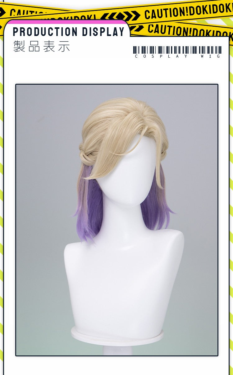?Ready for Ship?Idia Malleus Leona Vil Crowley Wig Game Cosplay DokiDoki Men 120cm Long Hair Fiber Idia Halloween  Free Wig Cap