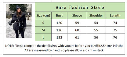 Solid Lapel Lace Up Cotton Coat Women Fashion Long Sleeve Warm Loose Pocket Short Coats Lady New Winter Commute Street Outwears