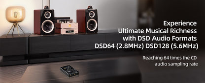 Hifi Walker H2 DAP HIFI Player, Dois Bluetooth 5.2, DAC FLAC DSD Sem Perdas, Expansível até 512GB, Reprodutor de Música Hi-Res com Tela de 2"