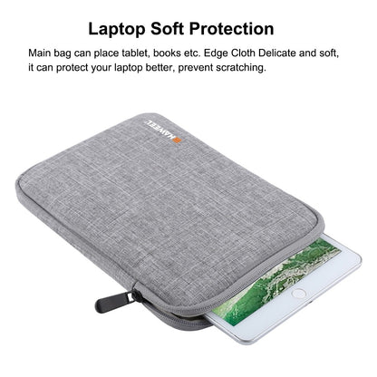 Capa para notebook HAWEEL 11 13 15 polegadas para Xiaomi Huawei HP DELL Bolsa para laptop com zíper Bolsa de transporte Capa à prova de choque para Macbook