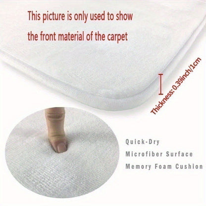 VIKAMA Christmas Carpet Festive Red Kitchen Rug Doormat Welcome Mat Runner Rug Winter Rug For Bedroom Warm Carpet For Live Room