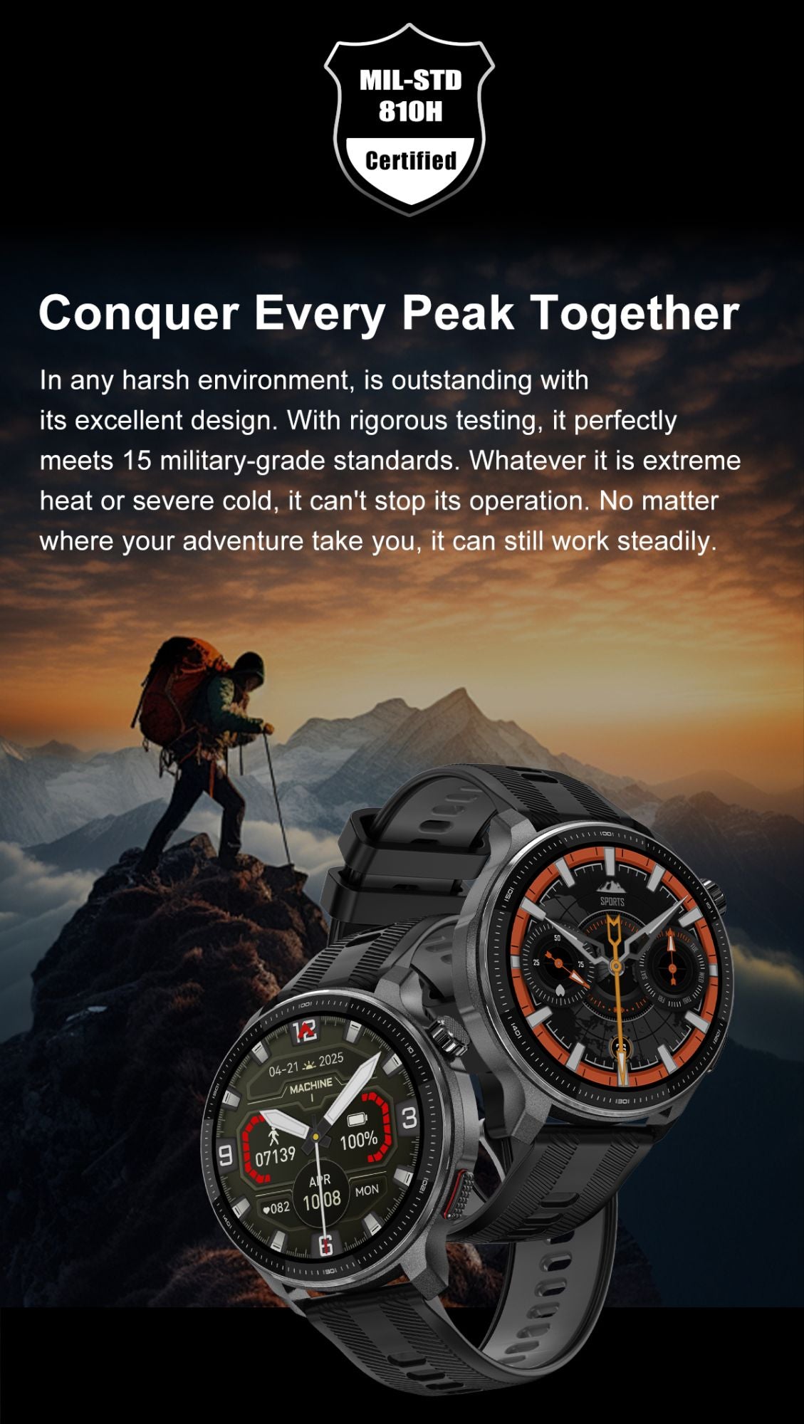 2026 Novo Militar T-Rex 3 Ultra Offline Mapa GPS Smart Watch 4GB Memória 10ATM À Prova D'Água Monitor Cardíaco Esportivo Smartwatch Masculino