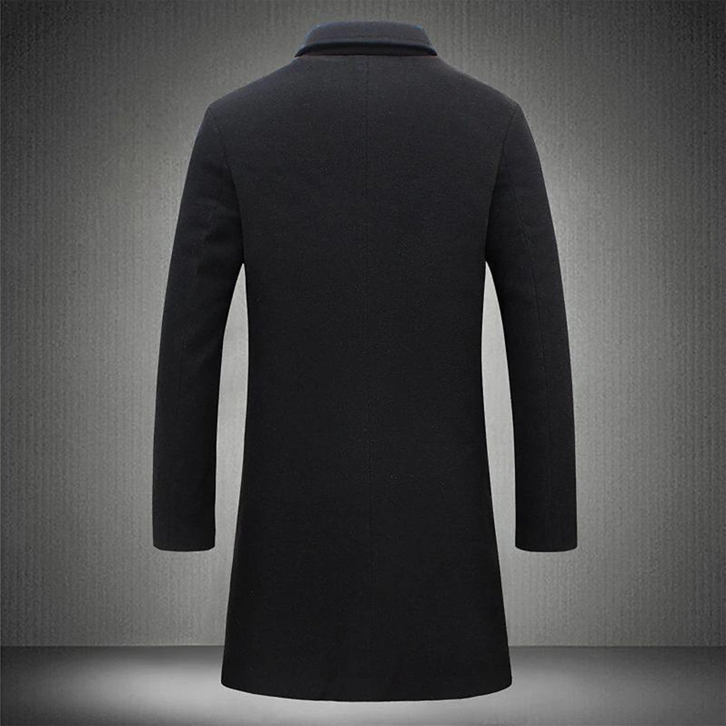Men Winter Autumn Overcoat Classic Lapel Overcoat Business Outerwear n Formal Daily Wear