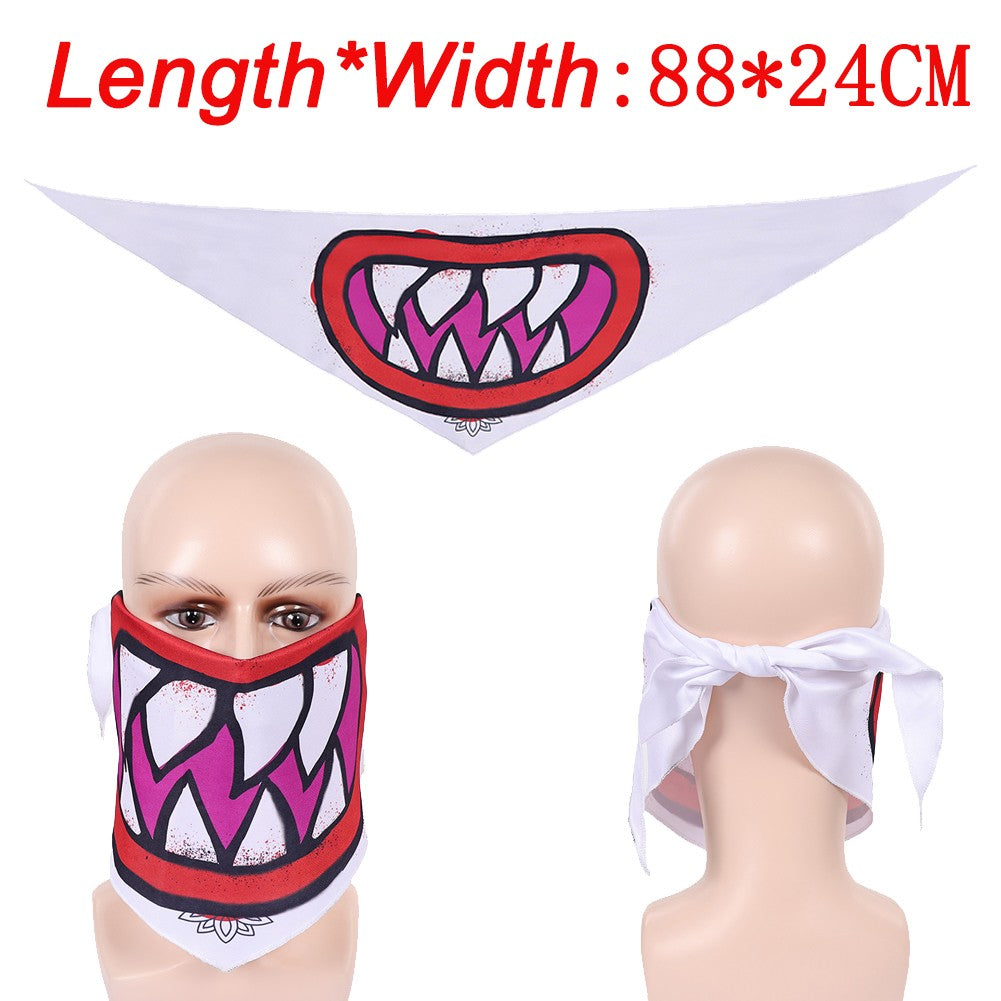 Turtle Bowser Koopa Bibs Towel Cosplay Fantasy Burp Cloth Anime Game Men Costume Disguise Accessories Halloween Adult Male Prop