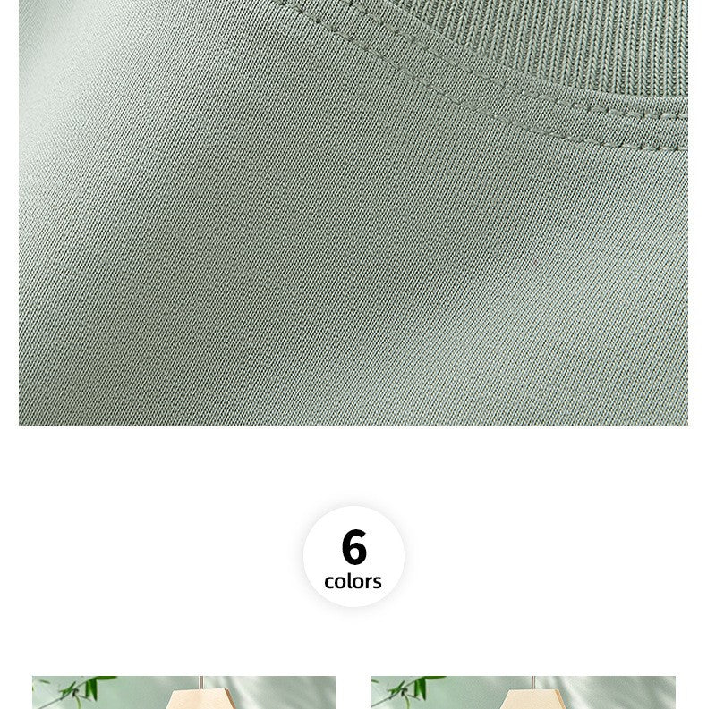 64% Cotton 25% Bamboo Fiber Cool T Shirt Men Short Sleeve Summer Tops For Men Round Neck Skin Friendly Solid Color Male Clothes