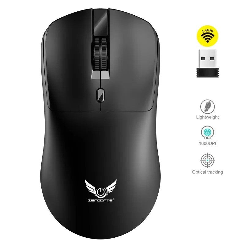 Mouse Sem Fio 2.4G Mouse Gamer Mouses Ergonômicos 800-1200-1600 DPI Mouse Recarregável Mouses de Escritório para PC Laptop Macbook Pro