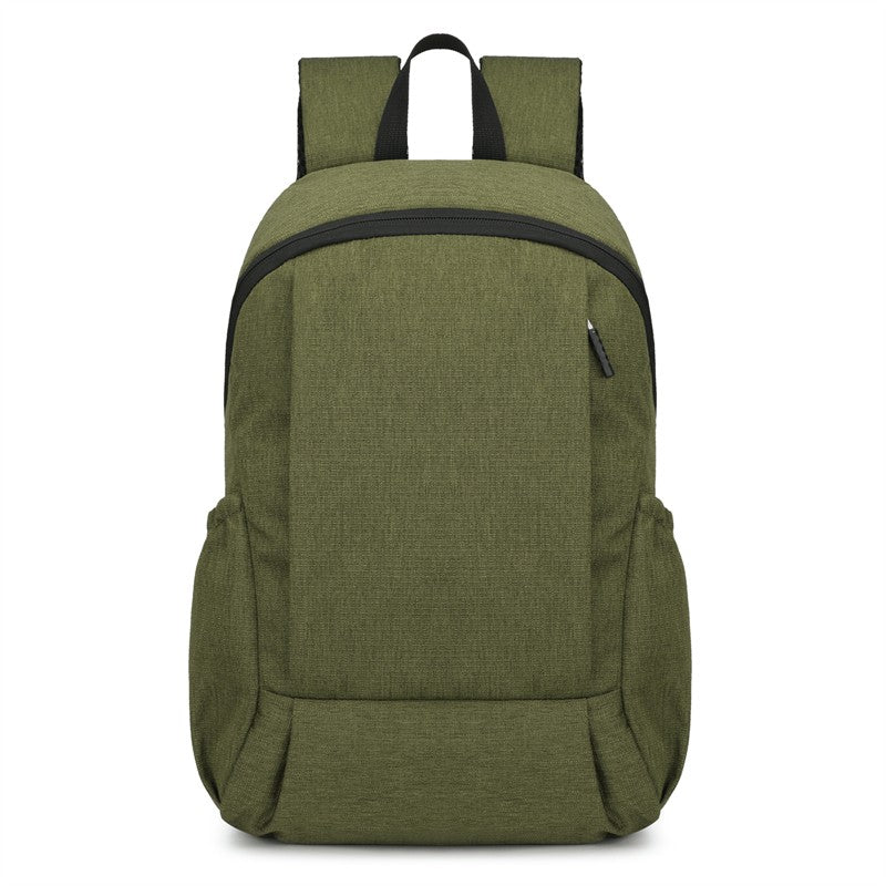 Lightweight solid-color backpacks, outdoor sports backpacks, casual travel bags, student schoolbags