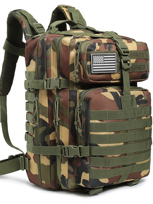Mochila Tática Elite 50L/30L | Mochila de Trabalho e Militar 3X Mais Forte | Resistente e de Alta Durabilidade | Mochila de Sobrevivência MOLLE de 3 Dias
