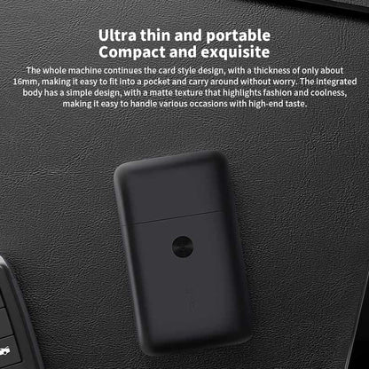 Xiaomi Mijia Electric Shaver Reciprocating Dual Cutter Blade Waterproof Mini Portable Rechargeable Magnetic Knife Holder Razor