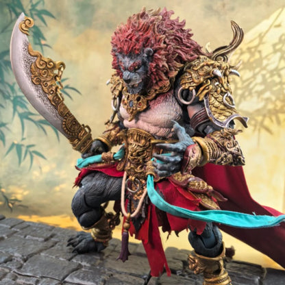 Fury Toys 1/12 Azure Lion Demon King Boneco de Ação Versão Dourada Versão Clássica Brinquedos de Modelo Colecionáveis Figuras de Enfeite de Mesa Presente