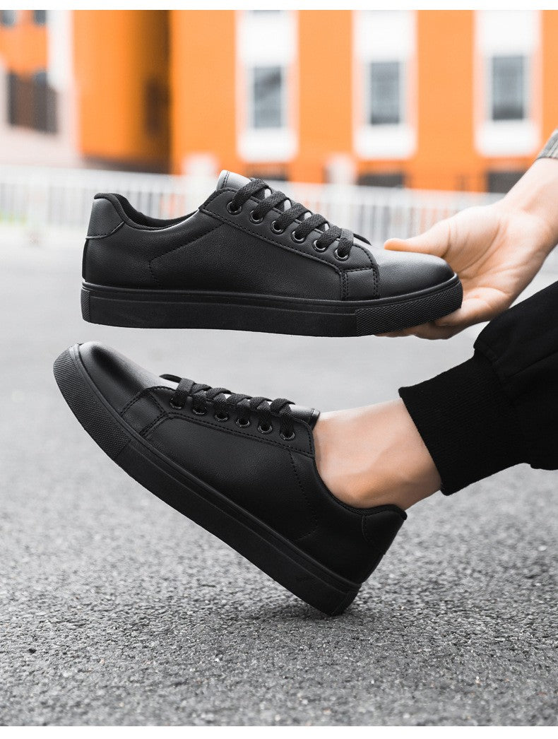 Sapatênis Masculino Mocassim Macio Confortável Casual para Homens Preto Sólido Branco Tênis Masculino Novidade 2025