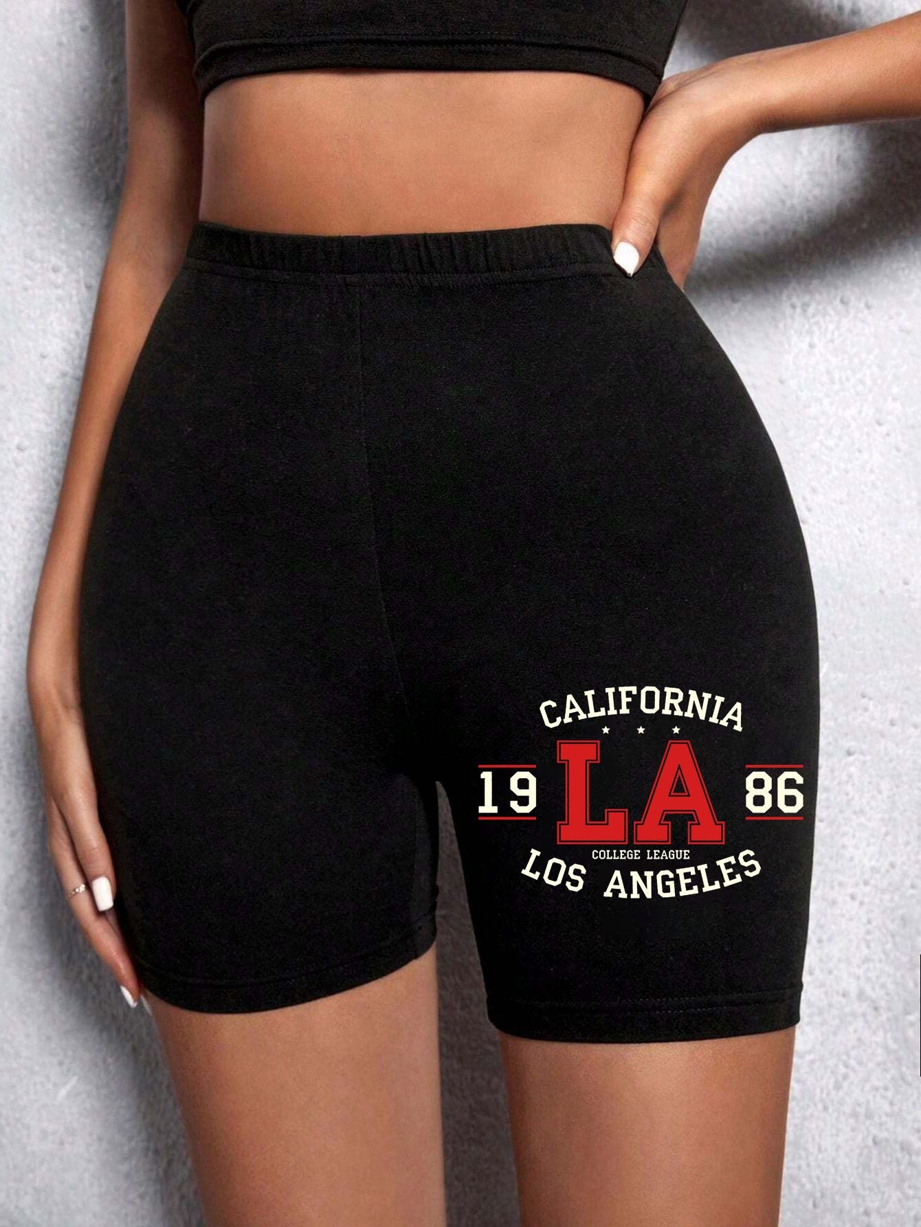Summer Womens Sports Shorts  New York The Emipure City Letter Printing Fitness Short Pantsstretch Thin Soft Female Sport Swear