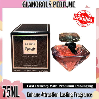 75ML Original Women Perfume Cologne Frangrance Body Mist Girl Perfumes Diamond Sexy Lasting Fruit Fragrance Brume Gift