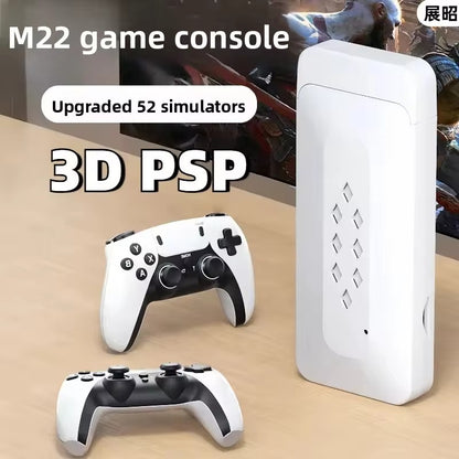 New M22 Wireless Retro Style Dual Player Game Console TV Connection High Definition Simulation Game Controller Home Use