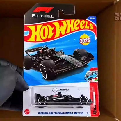 Hot Wheels Mattel F1 Carros Modelo 5 Peças McLaren Red Bull Racing Diecast Estojo C Oracle Carro Personalizado Liga Brinquedo Infantil Presente de Aniversário