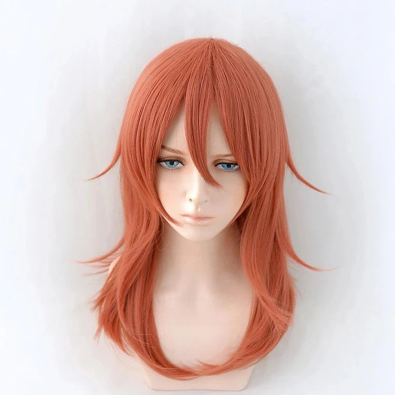 Perucas de Cosplay de Anime de Alta Qualidade Chainsaw Man Reze Angel Devil Quanxi Makima Power Hayakawa Aki Denji Peruca de Cabelo Resistente ao Calor