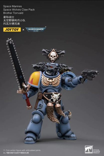 1/18 JOYTOY Action Figure 40K The Horus Heresy Space Wolves Figures And Mechas Logan Ghostwolf Anime Model Toy