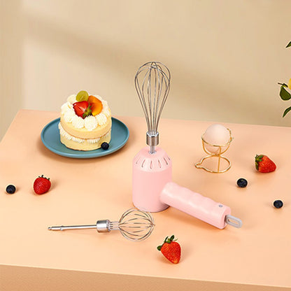 Mini Mixer Elétrico Portátil Sem Fio 3 Velocidades Liquidificador de Mão de Alta Potência Batedor de Massa Batedor de Ovos Ferramentas de Cozinha para Confeitaria