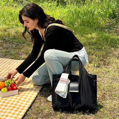 Tote Bag Handbag Organizer with Keychain Wallet Purse Large Tote Bag for Travel Beach Shopping Birthday Gym Christmas