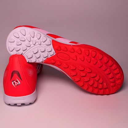 2503TF Without-Lace Mens Soccer Shoes SLIP-ON Non-Slip Turf Soccer Cleats for Kid TF/FG Training Football Boots Chuteira Campo