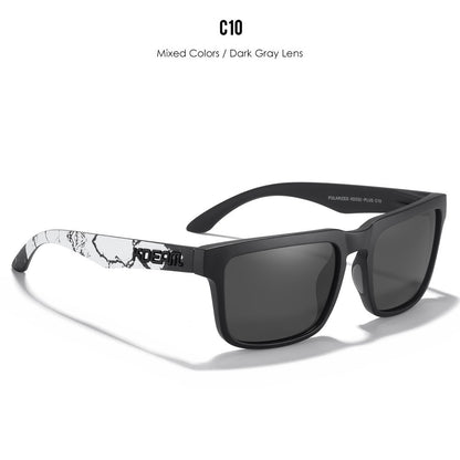 KDEAM Large Size Square Men's Sunglasses Polarized Photochromic Oversized Sun Glasses Fashion Women Shades Upgraded Edition