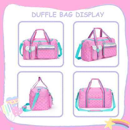 1 Pc Duffle Bag Girls Women Travel Bag Gifts Overnight Bag For Girls Women Tote Bag Sleepover Bag For Girls Gym Dance Bag