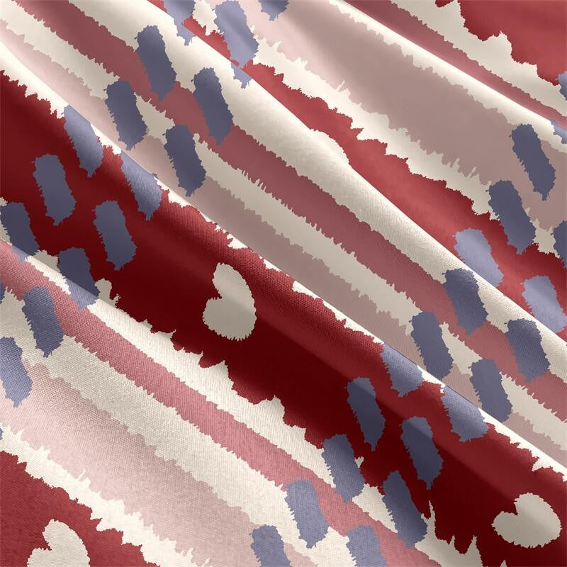 Love Theme Printed Brushed Queen Size Fitted sheet And Pillowcases Set Skin-friendly Bed Cover with Pillowcases For All Seasons