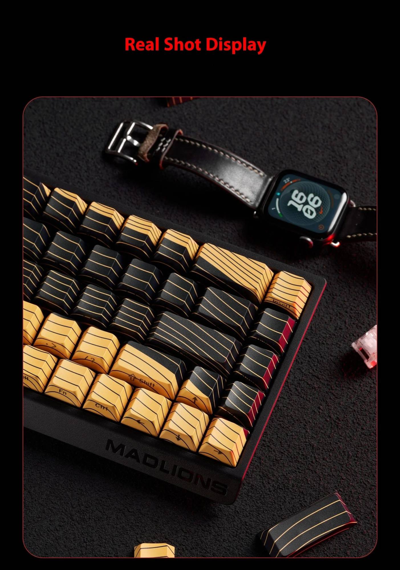 Hot Sale MADLIONS MAD60HE Magnetic Switch Keyboard Mechanical Keyboard 8000Hz 0.01mmRT Wired Custom Valorant Gaming Keyboard