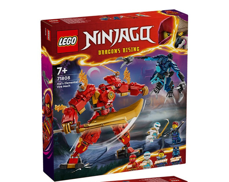 LEGO Ninjago Phantom Ninja 71808 Kai Mecha do Elemento Fogo Bloco de Quebra-Cabeça Infantil