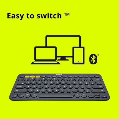 Teclado sem Fio Bluetooth Logitech K380 Vermelho para Tablet iPad Escritório