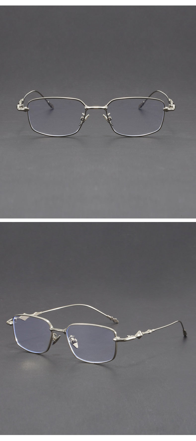 Óculos de Sol Retangulares Pequenos Femininos com Armação Fina, Óculos Anti-Luz Azul, Armações de Óculos Modernas, Óculos Vintage UV400 Gafas De Sol