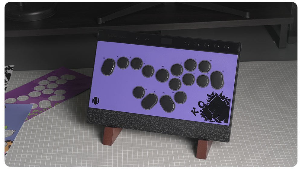 Haute42 Controle Magnético Arcade Sem Alavanca C16-S Teclado Controle Hitbox Sem Alavanca Para PC/PS4/PS5/Switch Fight Stick Hitbox