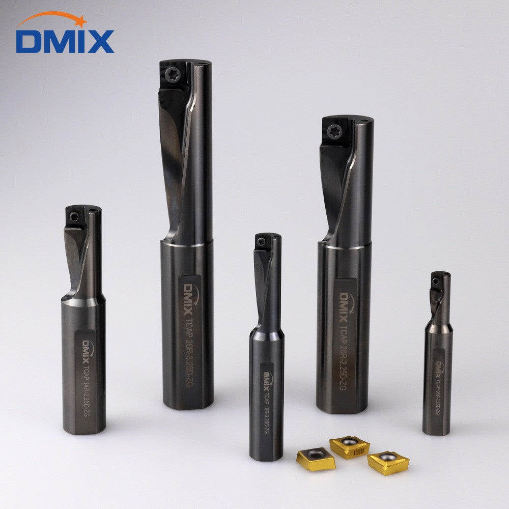 Série DMIX TCAP/SF para inserto de perfuração XCMT/QCMT Perfuração, torneamento, mandrilamento e outras brocas multifuncionais integradas Multiuso