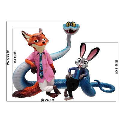 2025 Novo Filme Popular Zootopia 2 Periférico Boneco de Ação de Alta Qualidade Judy Nick PVC Brinquedo Estoque Limitado Frete Grátis