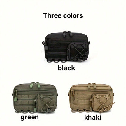 Outdoor Sports MOLLE Waist Pack, Durable EDC Tactical Waist Bag, Portable Multi Pocket Hunting Bags