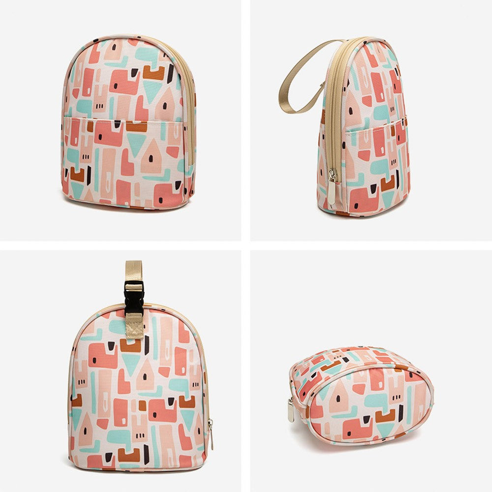 Breastmilk Cooler Bag Insulated Baby Bottle Bag Waterproof Baby Bottle Tote Bag Nursing Travel Bag 3 Layers Insulation