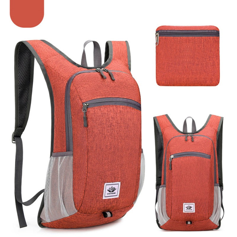 Mochila Dobrável para Acampamento Caminhada Ultraleve Dobrável Bolsa de Viagem Dia a Dia Mochila Esportiva para Montanhismo ao Ar Livre para Homens Mulheres