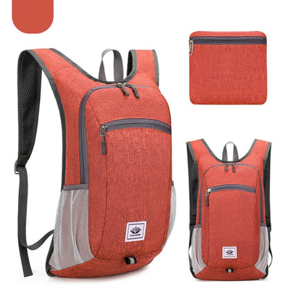 Mochila Dobrável para Acampamento Caminhada Ultraleve Dobrável Bolsa de Viagem Dia a Dia Mochila Esportiva para Montanhismo ao Ar Livre para Homens Mulheres