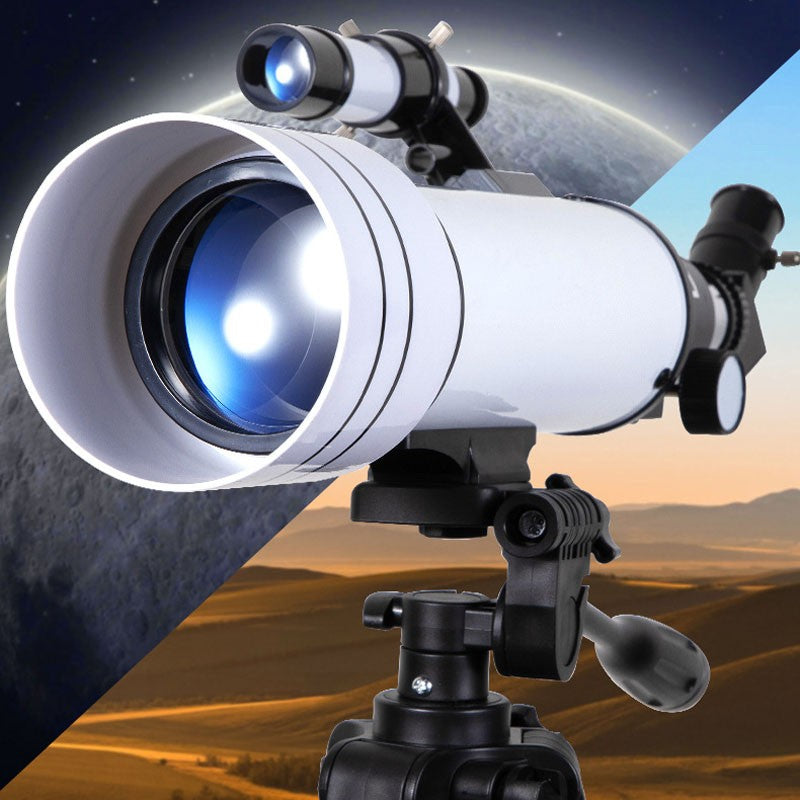 Maifeng 40070 Astronomical Telescope 333x Phone Adapter Sturdy Tripod Moon Planet Stargazing Birding Beginners Portable Scope