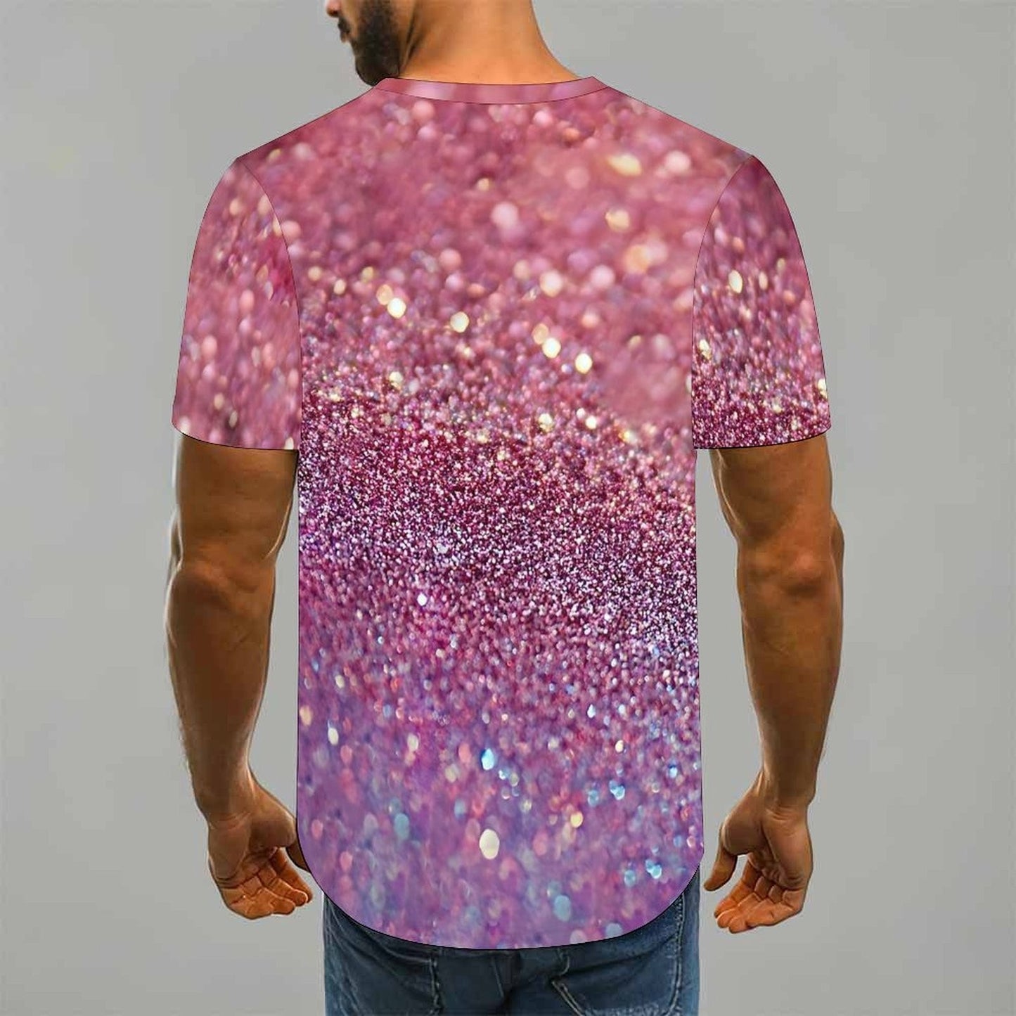 Men Print T Shirt Short Sleeve Crew Neck Casual Summer Fashion Tees Tops For Daily Outdoor Wear
