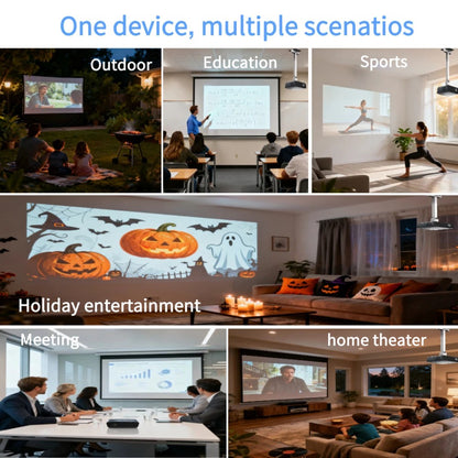 Novo projetor 4K UHD 3500 ANSI Google TV home theater projetor TOF 1080P Android WiFi 2.4+5G foco automático vídeo Projetor quente