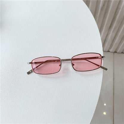 New Small Frame Rectangle Sunglasses Women's Brand Designer Square Sun Glasses Classic Men's Vintage Eyewear UV400 Gafas De Sol