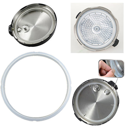 22/24CM Electric Pressure Cooker Silicone Sealing Replacement Ring Rubber Pressure Cooker Pot Replace Seal Circle Rings Handy