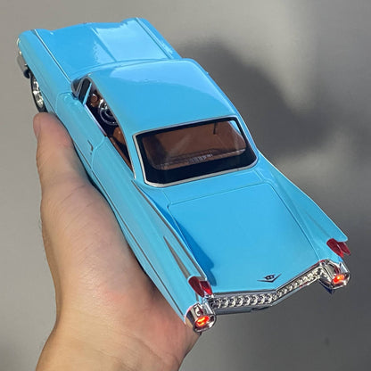 1:24 Cadillac Eldorado Biarritz 1959 Série 62 Liga Diecast Modelo Miniatura Voiture Decoração de Casa Presentes de Natal Para Crianças