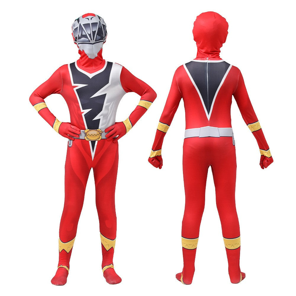 Anime Fancy Adult  Ranger Kishiryu Sentai Ryusoulger Cosplay Costume Jumpsuit Halloween Party Role Play Men Clothes
