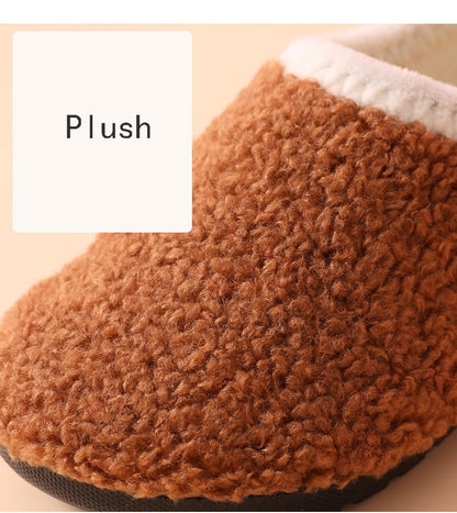 Evshine Curly Plush Children Shoes Super Warm Boys Girls Cotton Shoes Comfortable Casual Fuzzy Shoes Non-Slip Kids Cotton Shoes